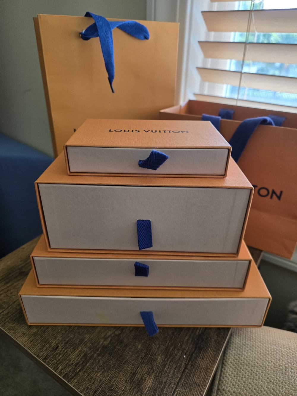 Louis Vuitton Gift Boxes, Bags, Ribbons Bundle - Picture 3 of 7